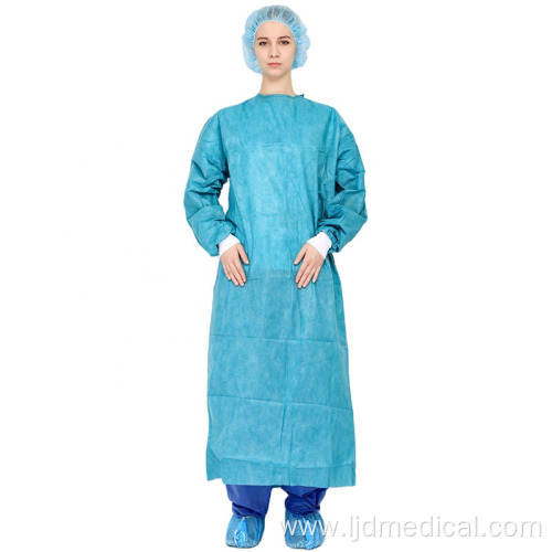 disposable waterproof surgical isolation gown